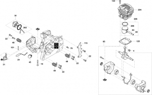 Cylinder, Crankshaft