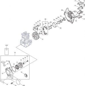 Engine Cover, Cleaner Base