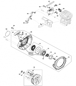 Ignition Coil, Flywheel,Starter Assembly