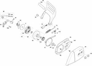 Oil Pump, Clutch, Chain Brake