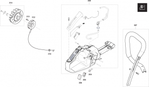 Special Parts For Version With Electric Handle Heating