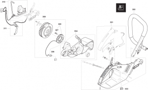 Special Parts For Version With Electric Handle Heating